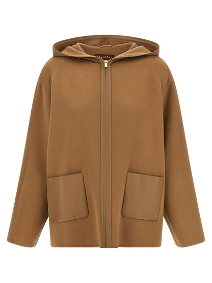 Beige Virgin Wool Coat