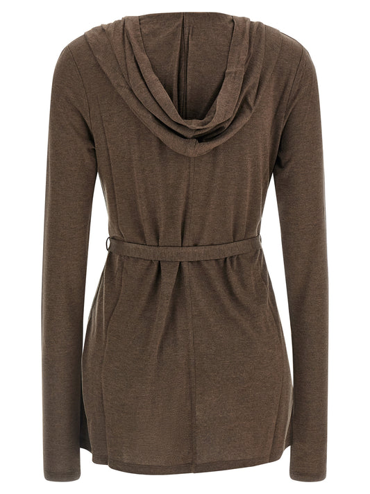 Brown Lyocell Cardigan