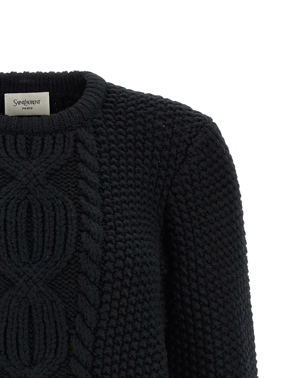 Black Wool Cardigan