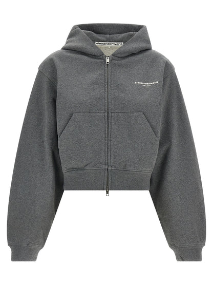 Gray Cotton Sweatshirt