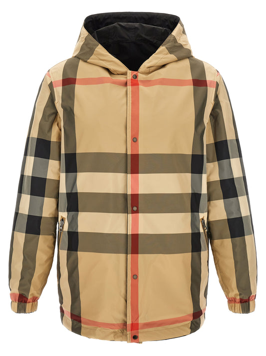 Black Polyester Coat
