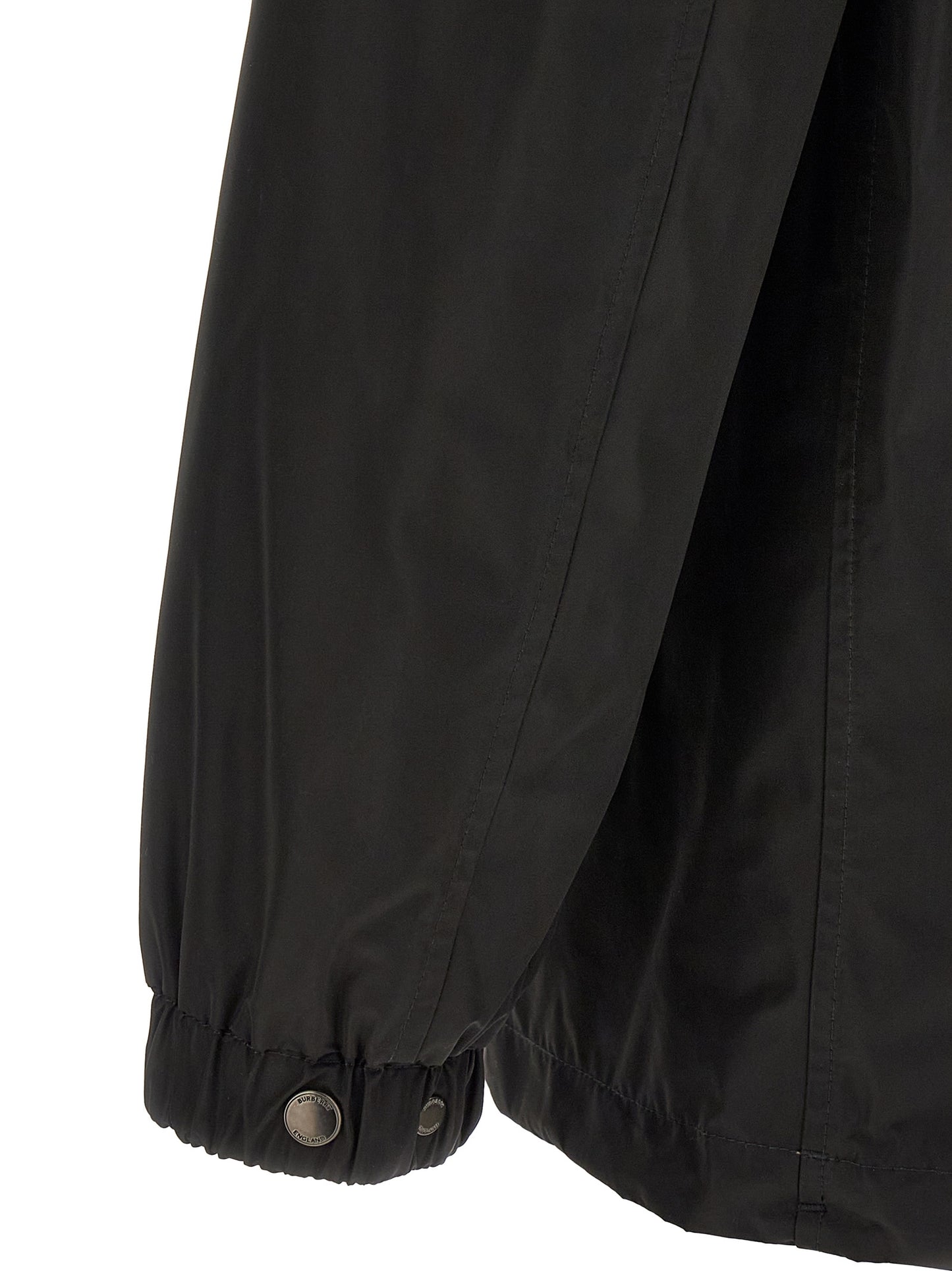 Black Polyester Coat