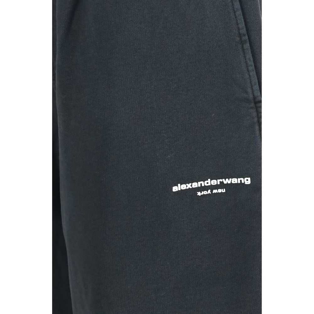 Black Cotton Casual Pants