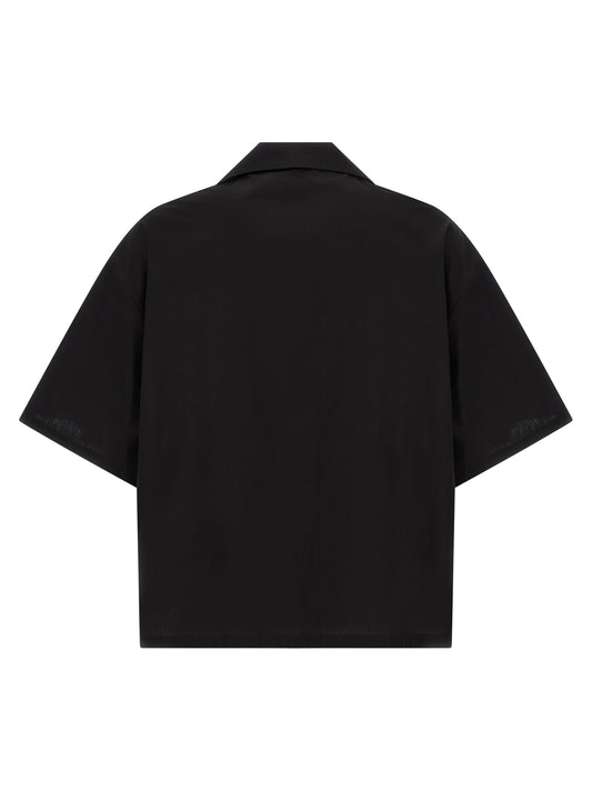 Black Cotton Blouse