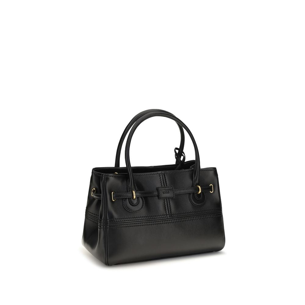 Black Buffalo Leather Shoulder Bag