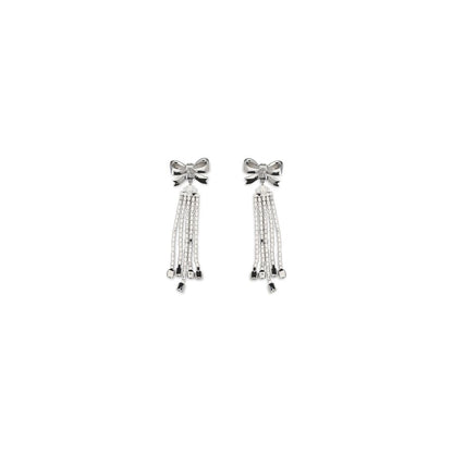 Silver Brass Earrings