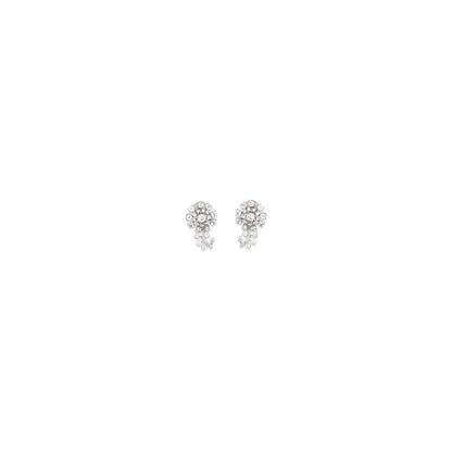 Silver Brass Earrings