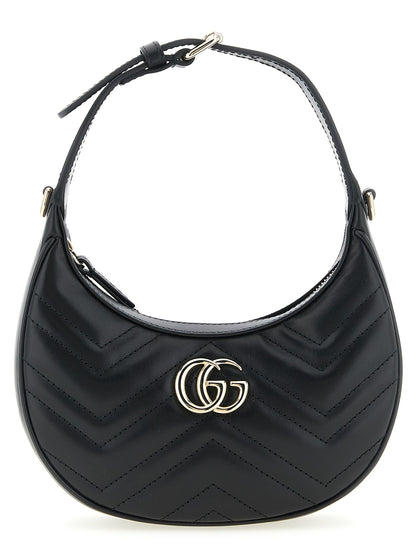 Black Calfskin Shoulder Bag