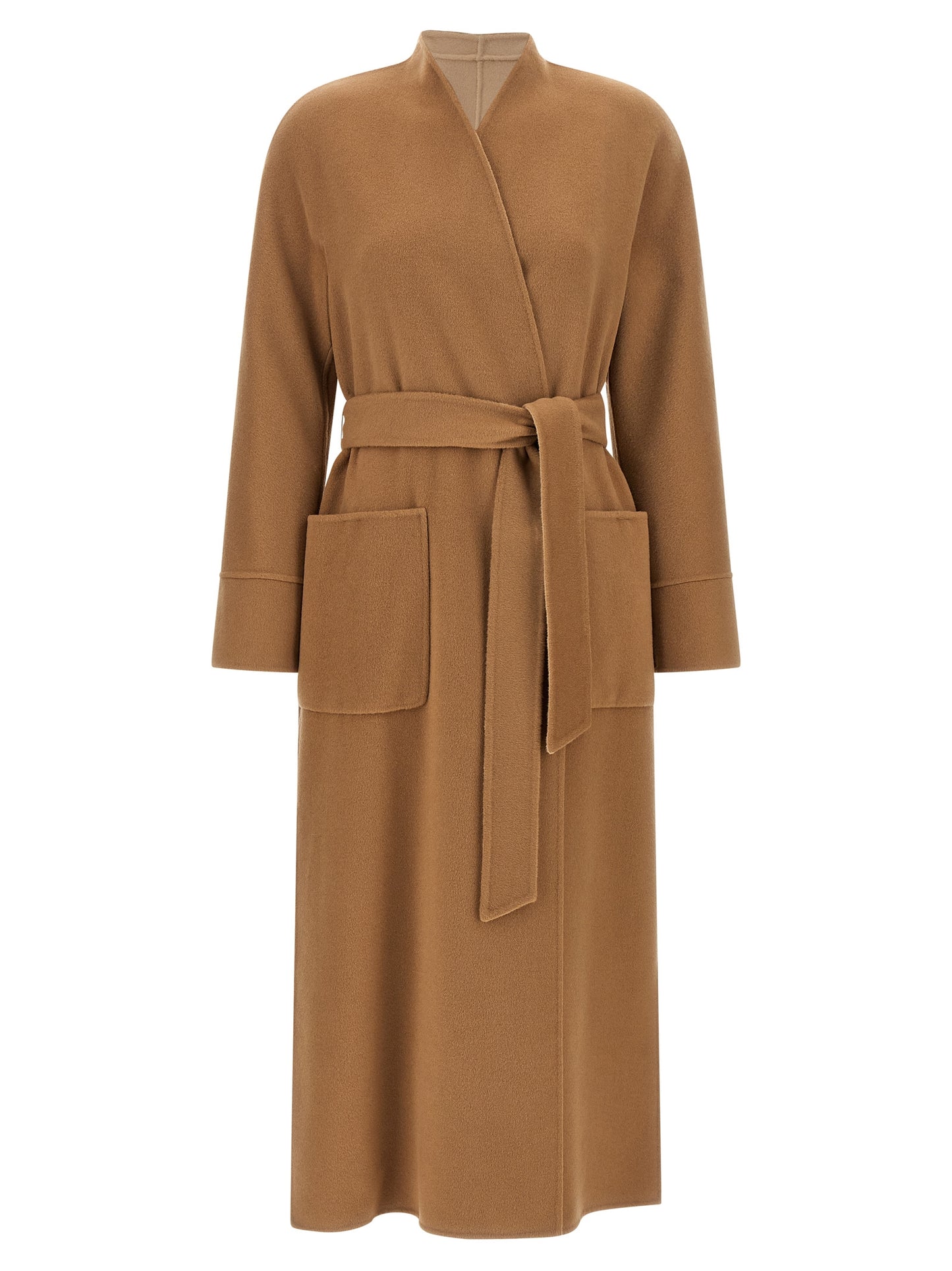 Beige Wool Coat