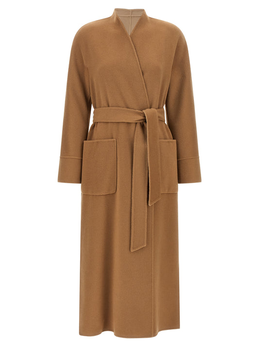 Beige Wool Coat