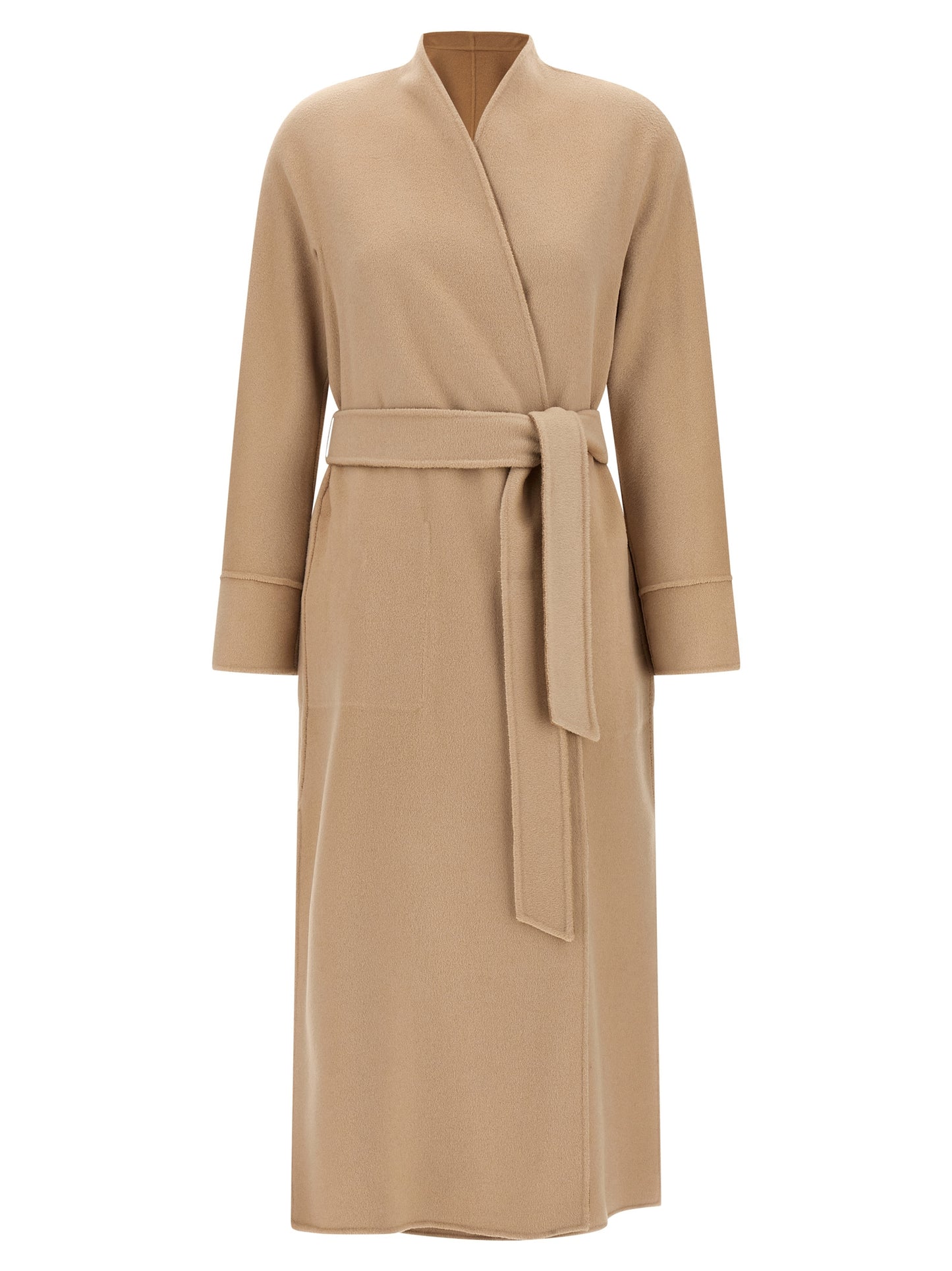 Beige Wool Coat