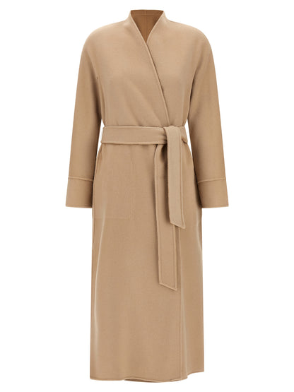 Beige Wool Coat
