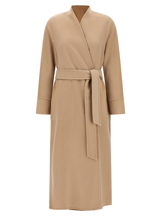 Beige Wool Coat
