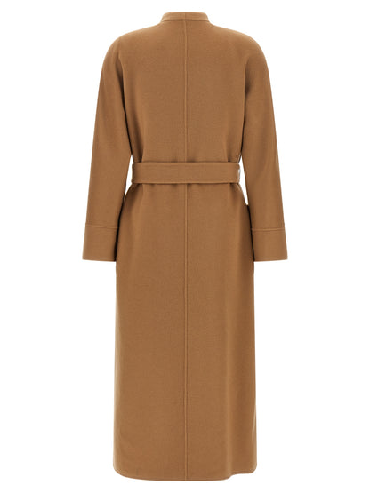 Beige Wool Coat