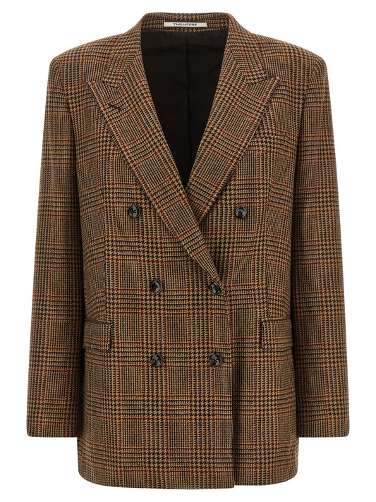 Brown Virgin Wool Blazer