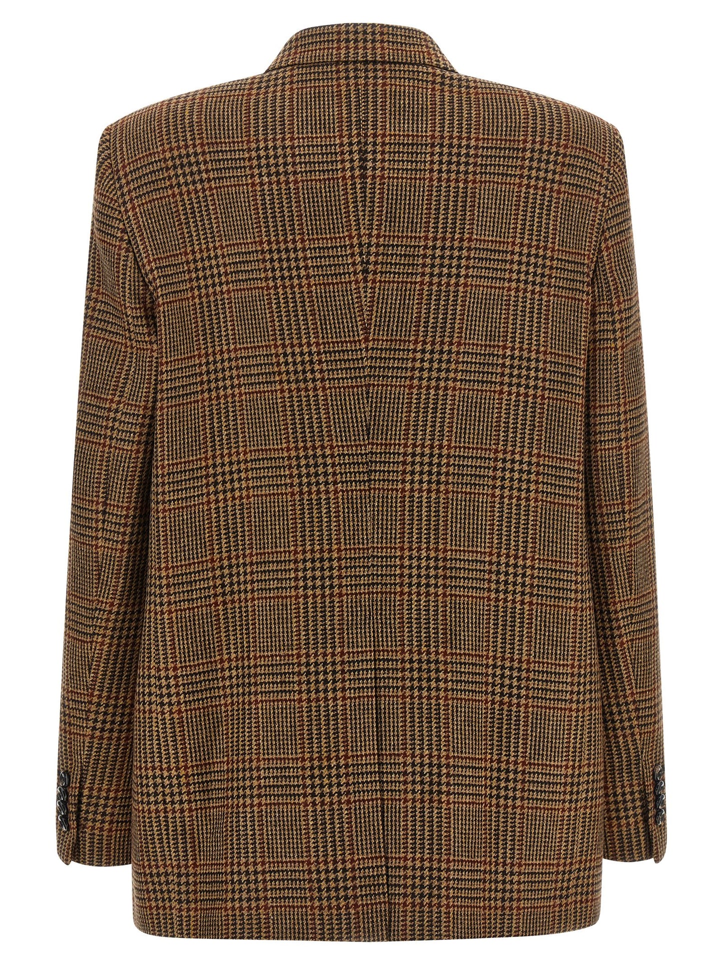 Brown Virgin Wool Blazer