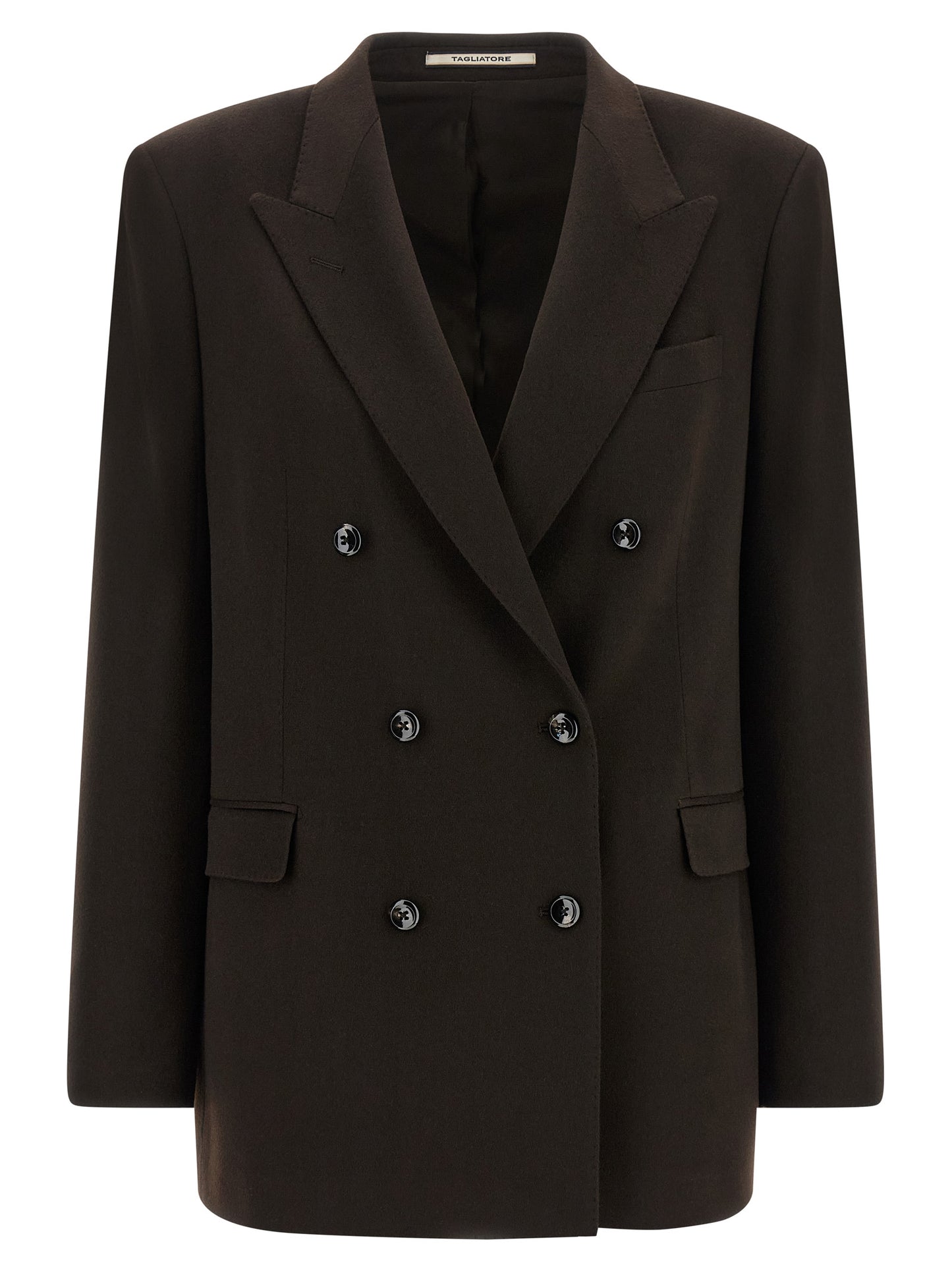 Brown Cashmere Blazer