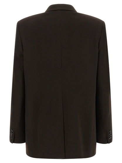 Brown Cashmere Blazer