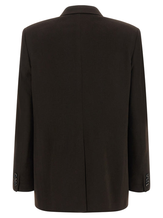 Brown Cashmere Blazer