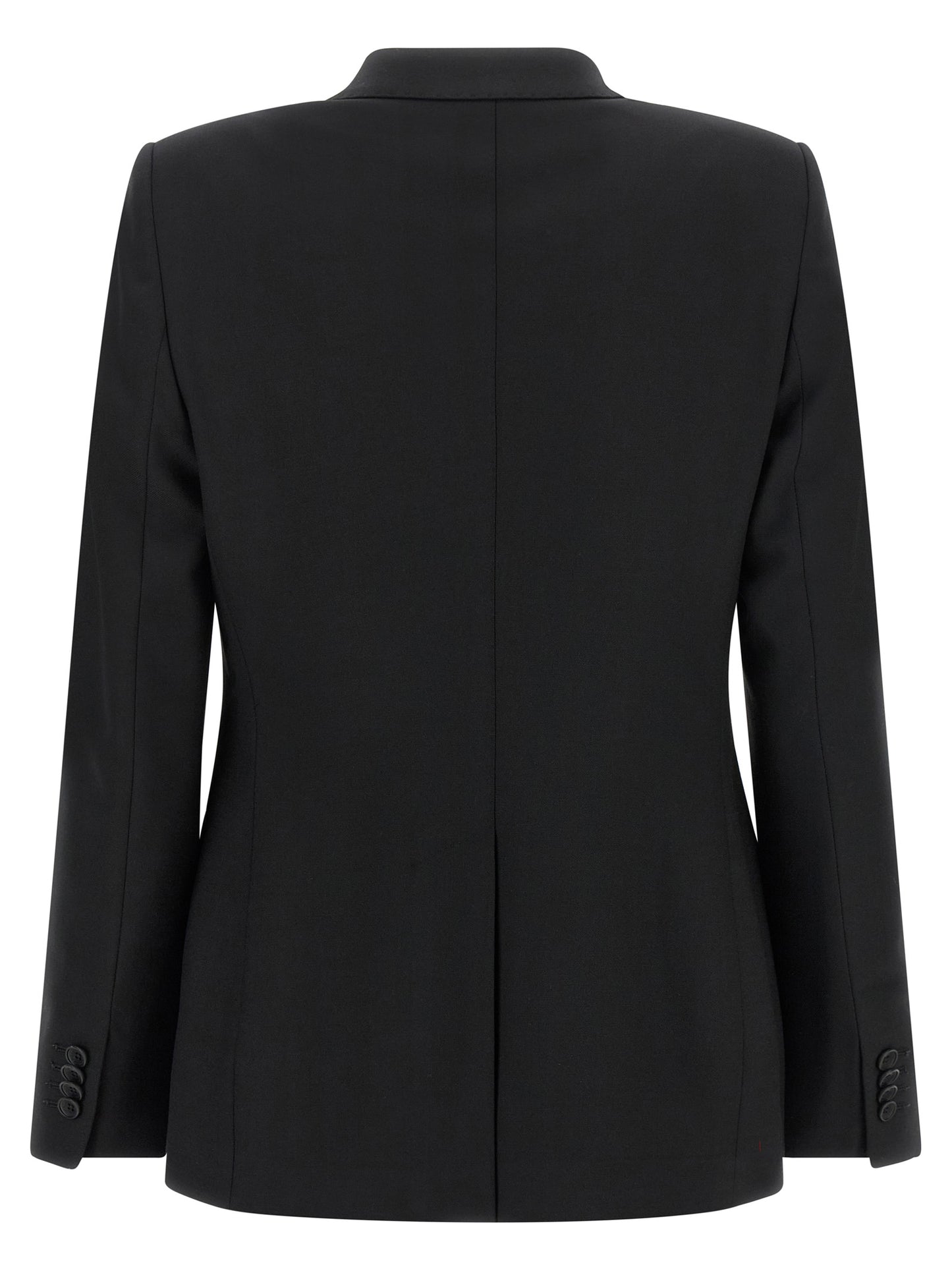 Black Polyester Blazer