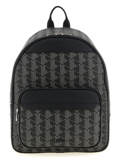 Black Pvc Backpack