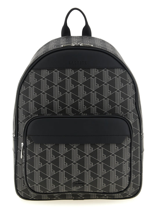 Black Pvc Backpack