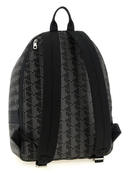 Black Pvc Backpack