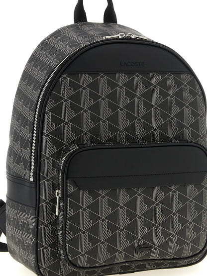 Black Pvc Backpack