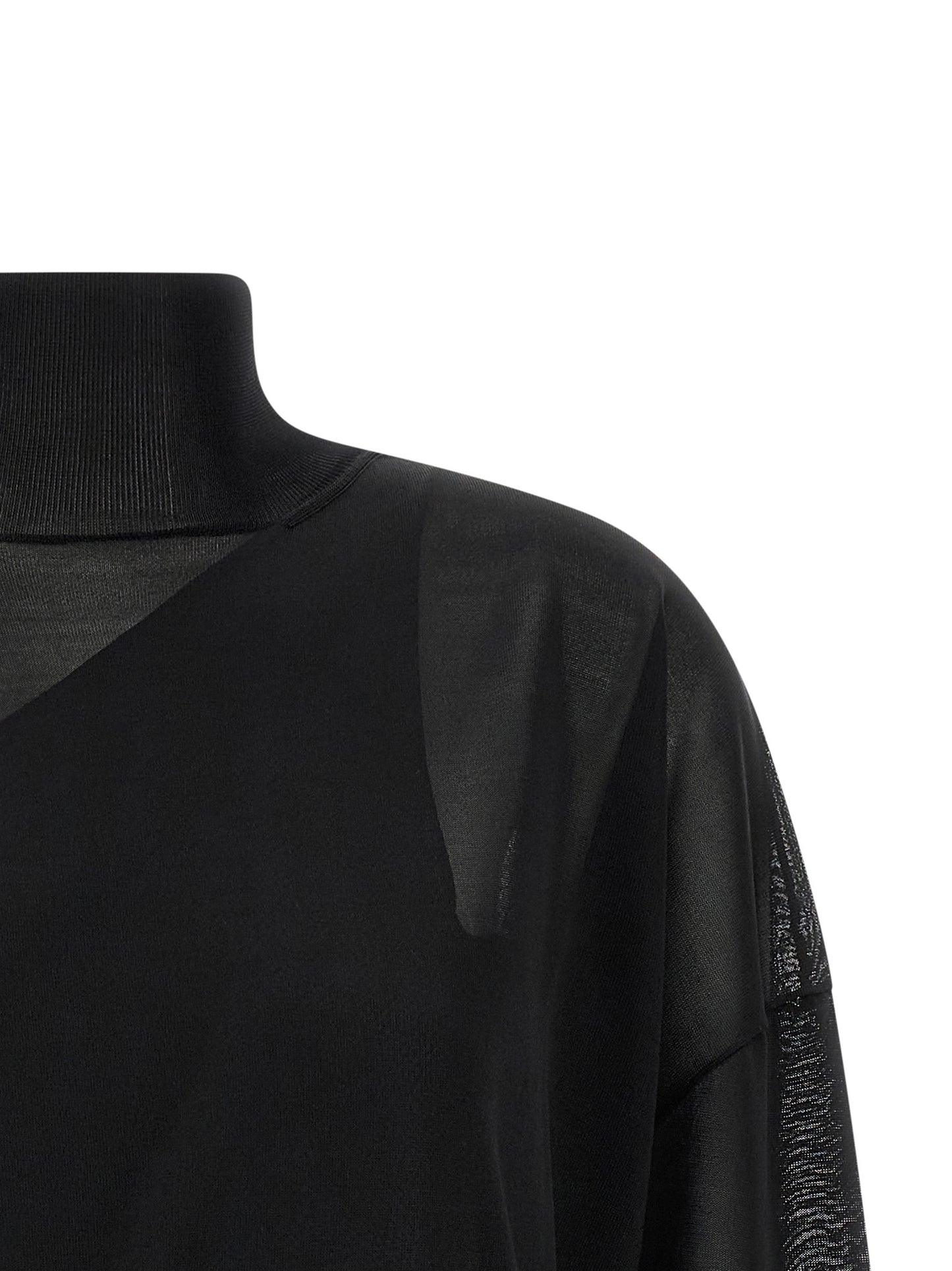 Black Viscose Cardigan