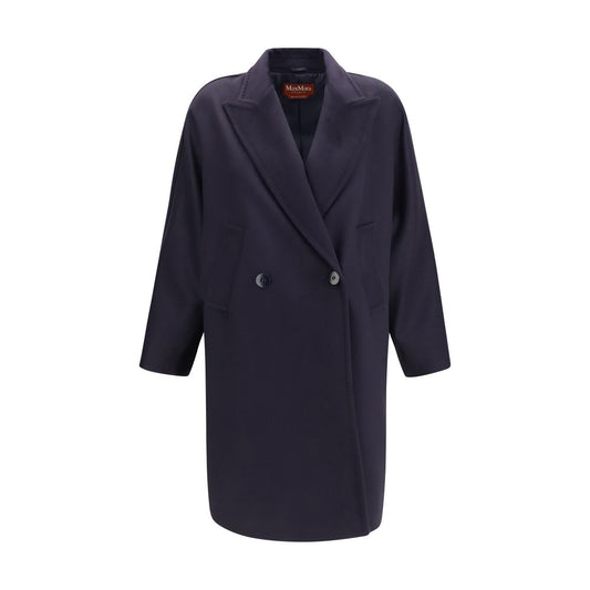 Blue Wool Oves Aries Coat