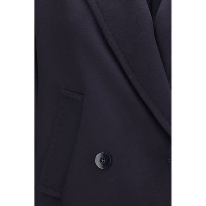 Blue Wool Oves Aries Coat
