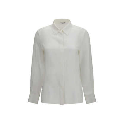 White Silk Dress Shirt
