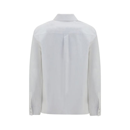 White Cotton Dress Shirt