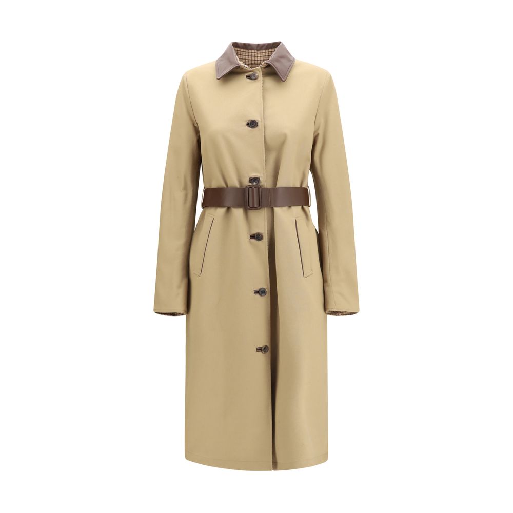 Brown Cotton Coat