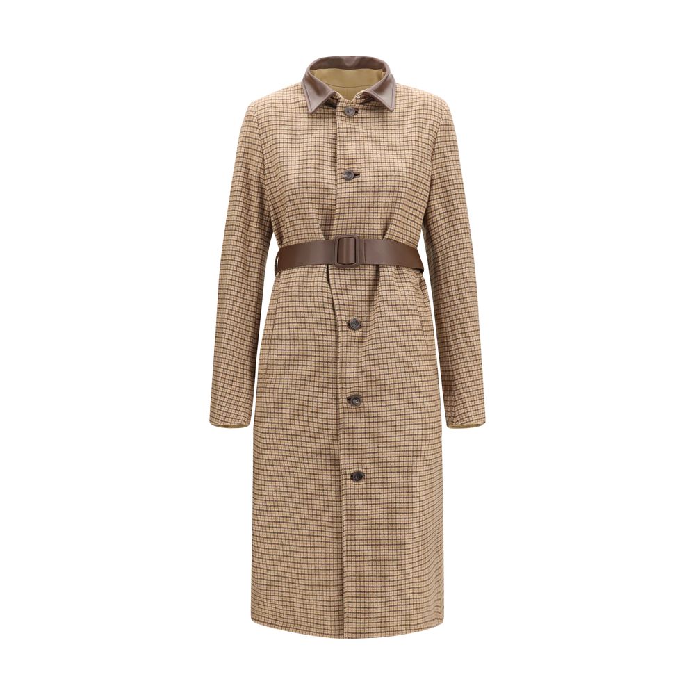 Brown Cotton Coat