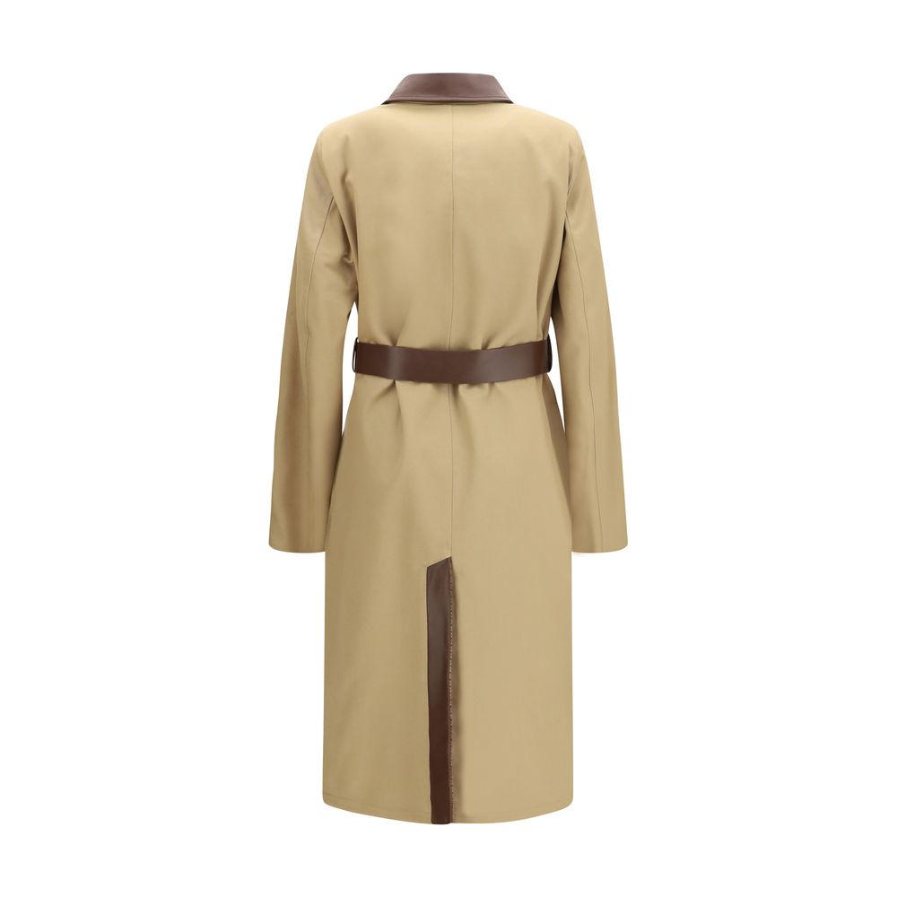 Brown Cotton Coat