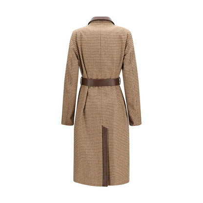 Brown Cotton Coat