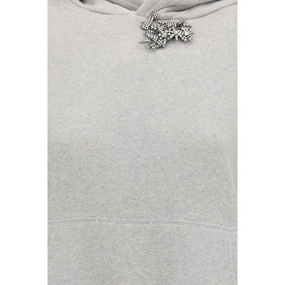 Gray Cotton Sweatshirt