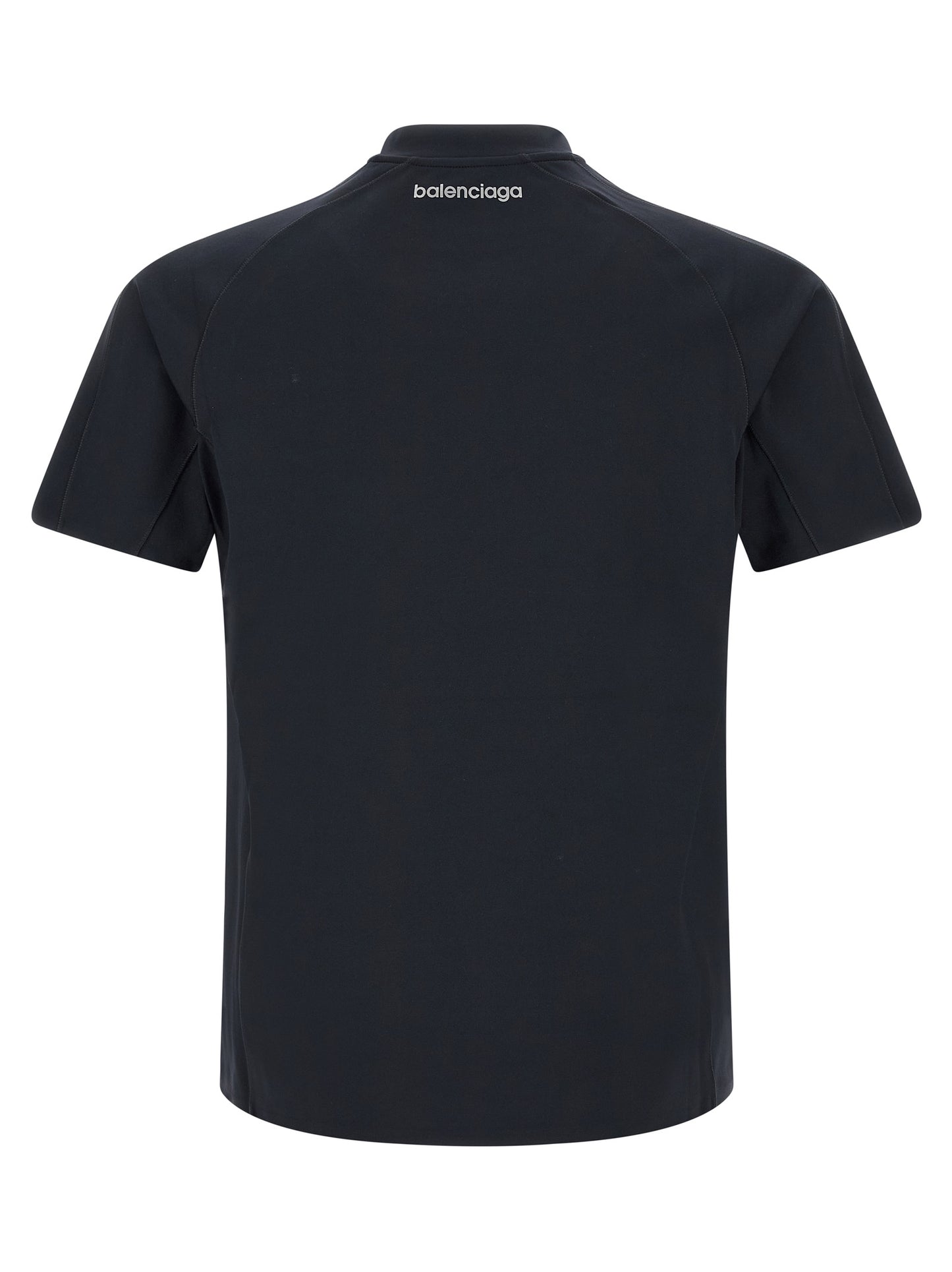 Blue Polyamide T-Shirt