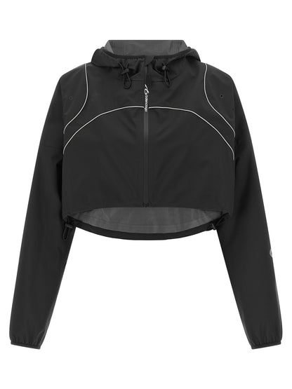 Black Polyester Sweatshirt