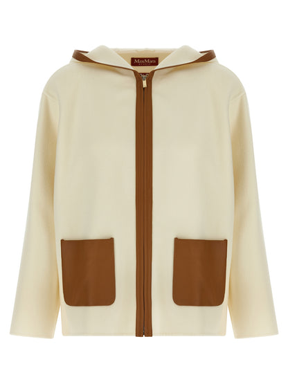 White Virgin Wool Coat