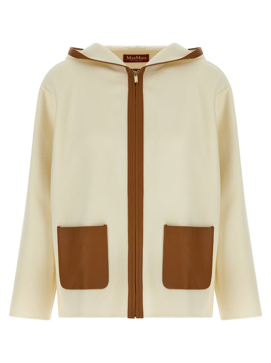 White Virgin Wool Coat