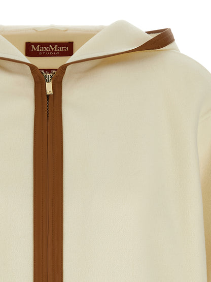 White Virgin Wool Coat