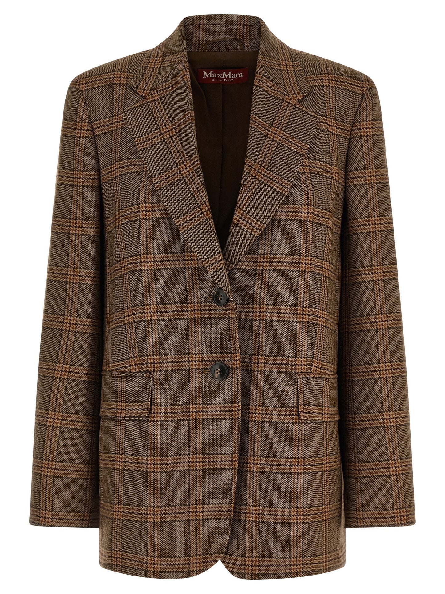 Brown Wool Blazer