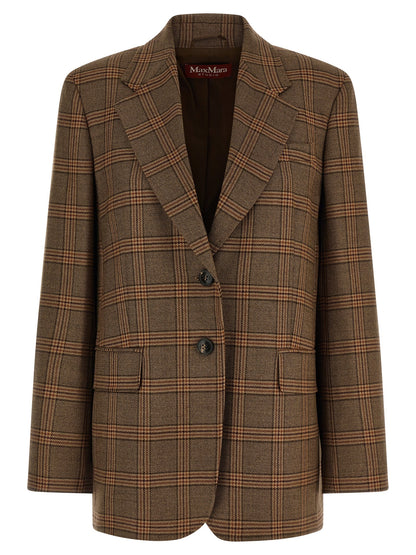 Brown Wool Blazer