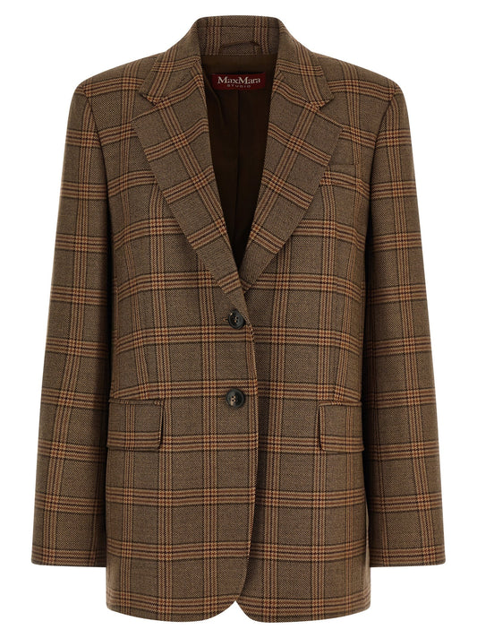 Brown Wool Blazer
