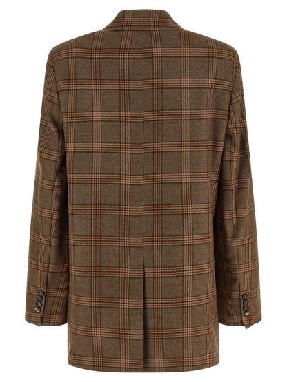 Brown Wool Blazer