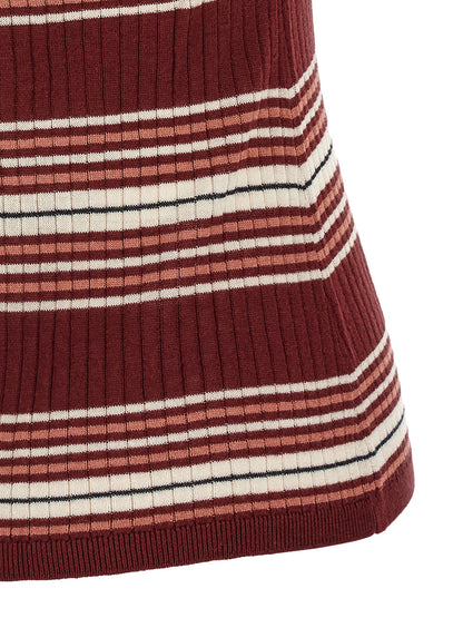 Bordeaux Silk Polo Shirt