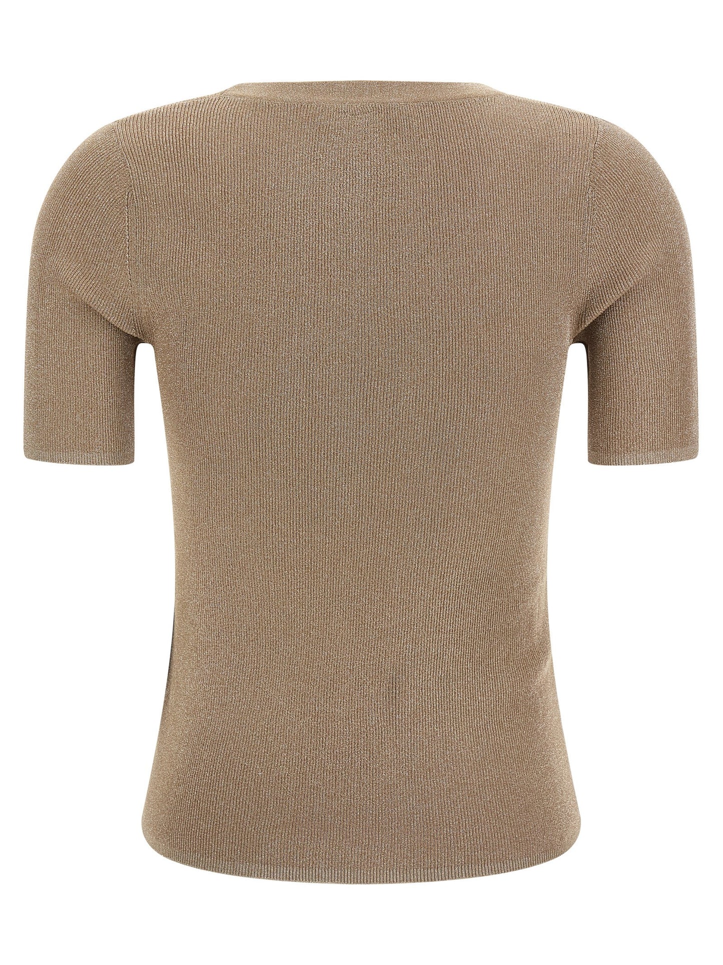 Beige Polyamide T-Shirt