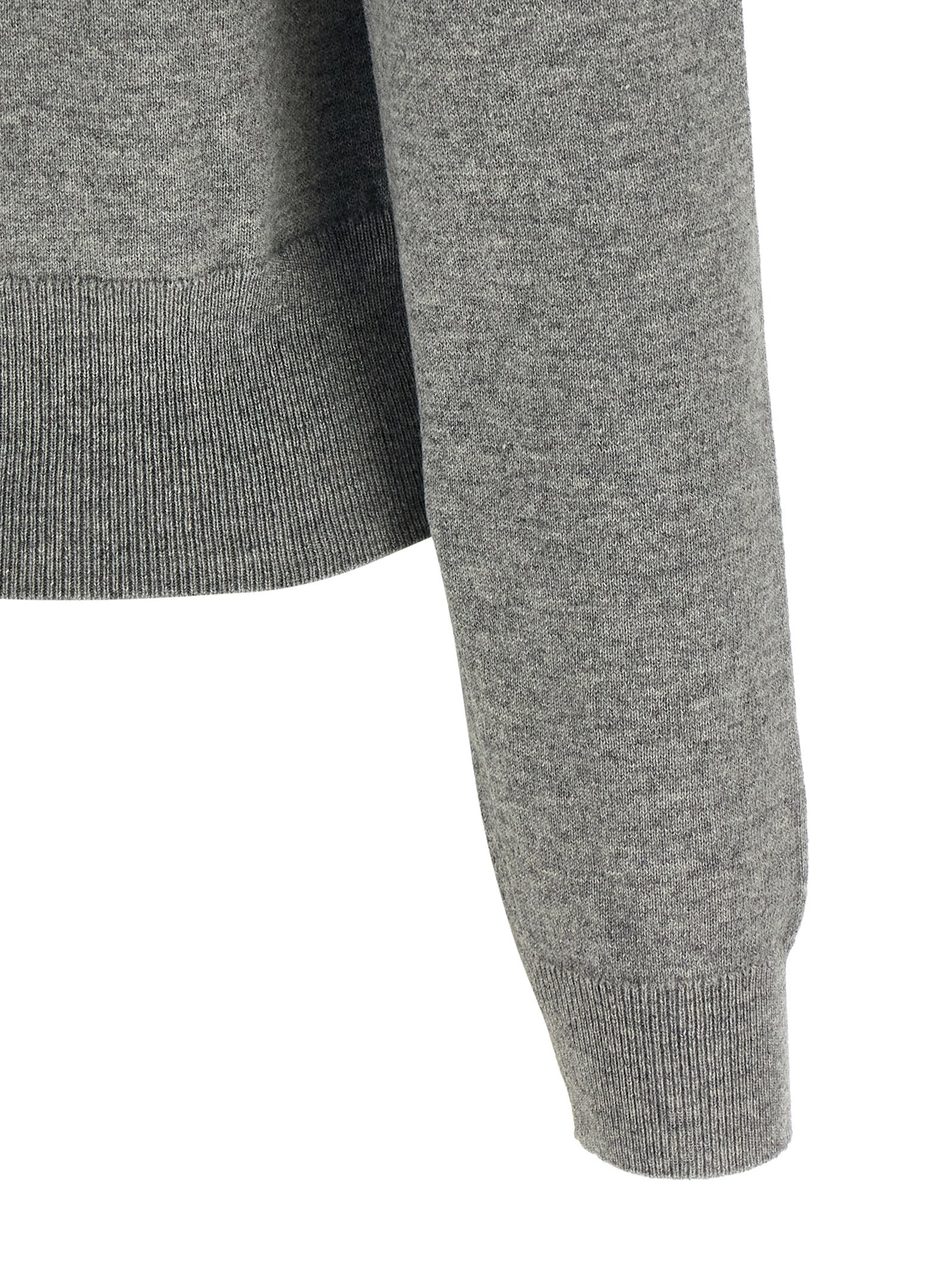 Gray Cashmere Cardigan
